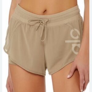 ALO Yoga Tan Athletic Shorts